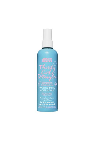 Umberto Giannini Spray pentru hidratare profundă și definire a buclelor, Thirsty Curls Detangler, Umberto Giannini, 250 ml