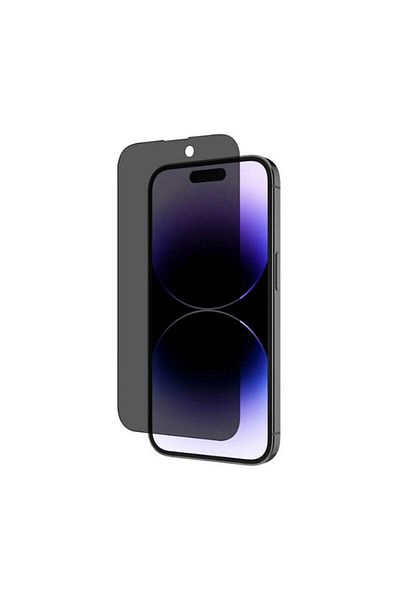 Dali Privacy Protection Film Compatible with Apple iPhone 14 Pro Max, D+ Glass, Tempered Glass, Black