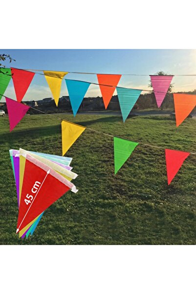 PROCART Steaguri tip banner, 48 steaguri multicolore, lungime ghirlandă 30 m,...