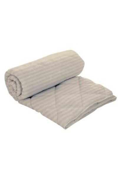 Ralex Plapumă matlasată din lână, policoton, damasc, 160 x 210 cm, Pucioasa, crem