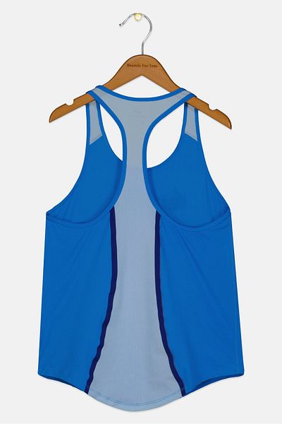 Nike Kids Girl Sleeveless Training Top, Blue