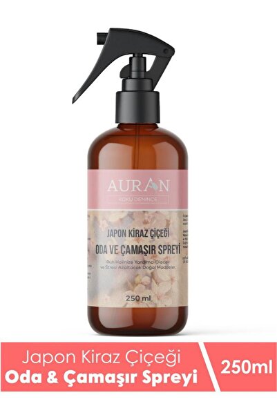 AURAN Japon Kiraz Çiçeği Oda Ve Çamaşır Spreyi Oda Kokusu Oda Spreyi Room Spr...