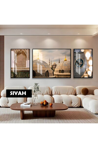 Harika bir ev HARİKABİREV|İSTANBUL SULTAN AHMET CAMİİ DİNİ MODEL|ÇERÇEVELİ TE...