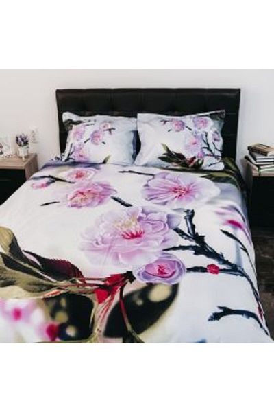 Ralex Double Bed Linen 100% Cotton Ranforce, 4 Extra Large Pieces, Sheet 240 x 260 cm, Duvet 200 x 220 cm,