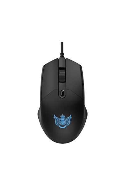 Dali Mouse gaming cu fir XO-M1, iluminare RGB, 800-2400 DPI, functie shortcut...