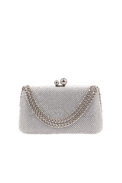 Generic Evening bag BG20389, Argento