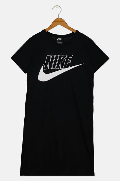 Nike Kids Girl Short Sleeves Outdoor Dress, Black