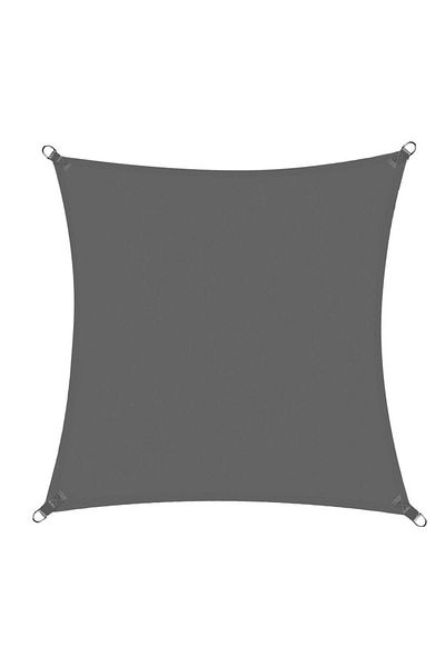 SERSIMO Prelata umbrire 4x4 m pentru terasa sau balcon, impermeabila, protectie UV, gri