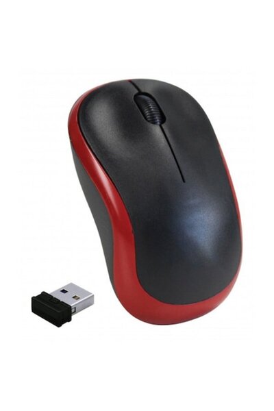 Dali Ασύρματο οπτικό ποντίκι 2.4 GHz, 1000 DPI, δέκτης USB-A, Μαύρο-Ροζ