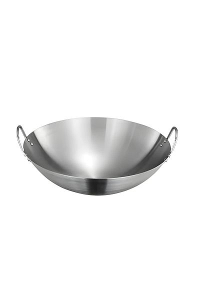 Generic 38 cm stainless steel frying pan
