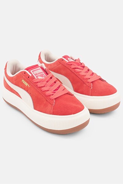 Puma Women Suede Mayu Up Lace Up Outdoor Shoes, Cream