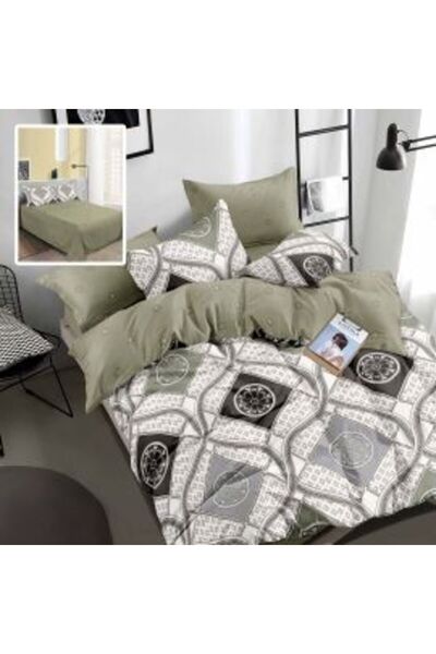 Ralex Economic Package Double Bed Linen Finet 6 Pieces + 2 Quilted Pillows 50 x 70 cm + Quilt 200 x 215 cm