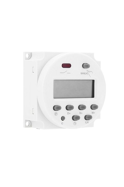 OEM Timer 2 12V CN101A cu afișaj LCD digital și releu de comutare programabil, 16A CN101