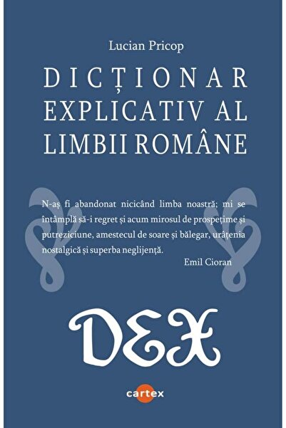 Editura Cartex Explanatory dictionary of the Romanian language, Lucian Pric