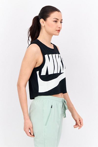 Nike Women Sportswear Fit Sleeveless Outdoor Top, Black