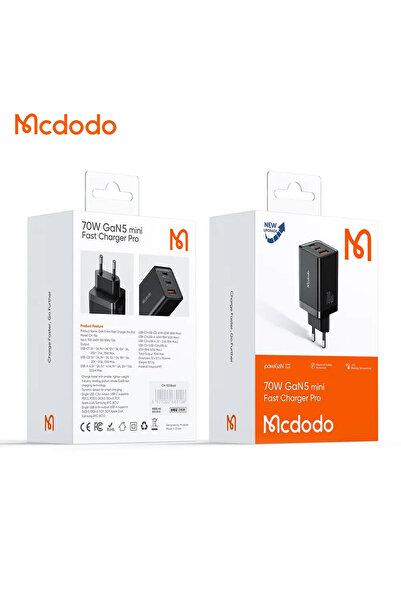 Mcdodo CH-1541 70W GaN Mini Hızlı Şarj Adaptörü