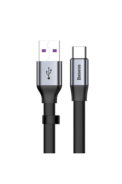 Dali Cablu de încărcare și transfer de date, conector USB-A la USB tip C, lungime 23 cm, negru