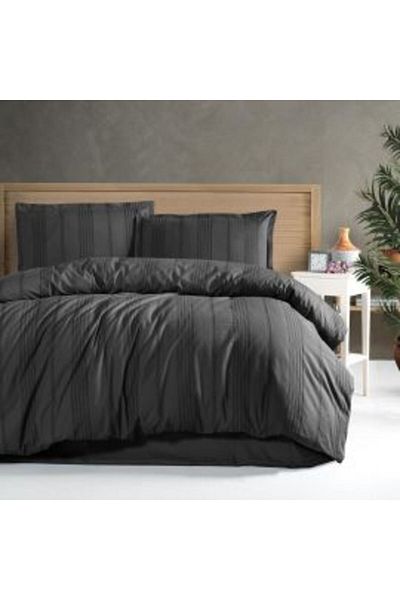 Clasy Lenjerie de pat dublu Bumbac Ranforce Boutique 4 piese, cearsaf pat 240 x 260 cm, pilota 200 x 220 c