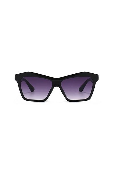 Toz Vintage Zavonea Black Frame Purple Glass Vintage & Retro Sunglasses