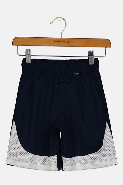 Nike Kids Boy Sportswear Fit Brand Logo Shorts, Navy