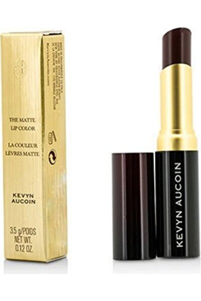 Kevyn Aucoin Ruj solid mat Kevyn Aucoin nuanta rosu inchis, 3.5gr