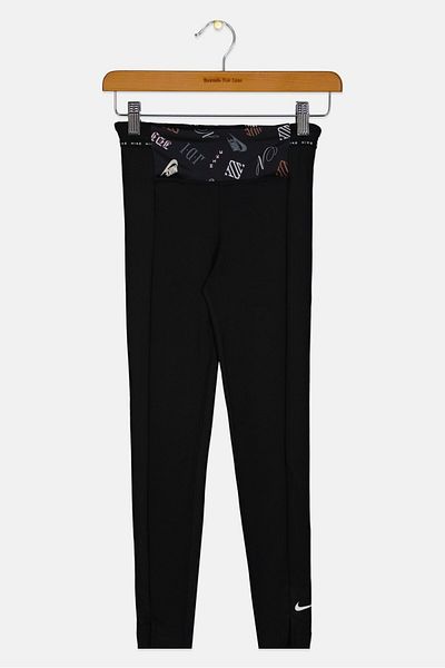 Nike Kids Girl Tight Fit Training Legging, Black