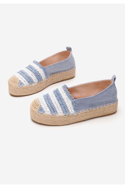 B T Shoes Espadrile dama Renae albastre
