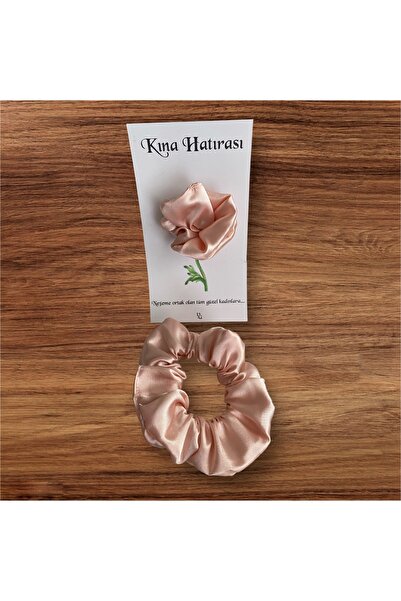 TOKALİLYA 10 قطع هدايا تذكارية من الساتان على شكل وردة من هينا - 3 ألوان (أحم...