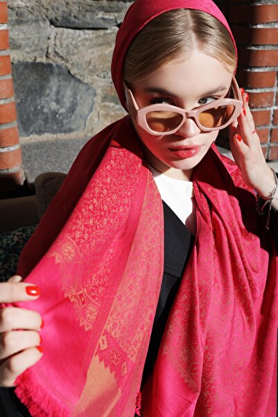 sopinksovamp شال جاكار حريري فاخر من اللوكس