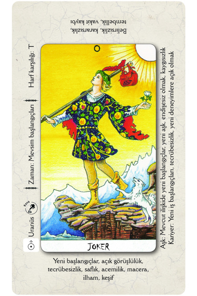 Delta Kültür Yayınevi Başlangıç Tarot (Yeni Başlayanlar Için Tarot)