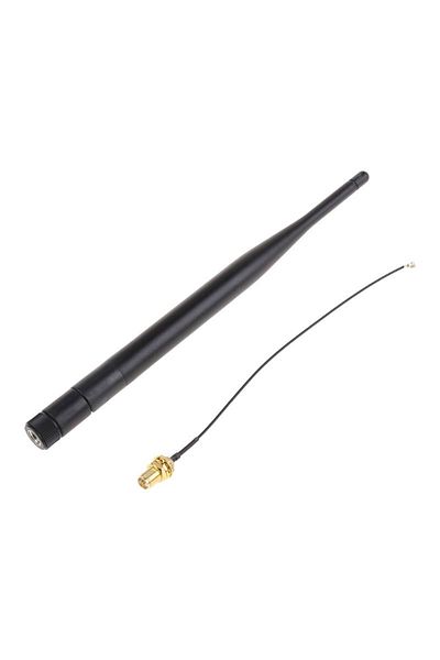 OEM Antena Wireless RP-SMA Tata 868 MHz 5dBi pentru Router + Cablu RP SMA Mama la IPX 1.13 de 15 cm