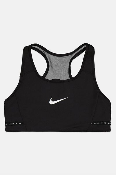 Nike Kids Girl Non Padded Training Reversible Sports Bra, Black