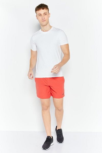 Nike Men Dri Fit Training Shorts, Orange