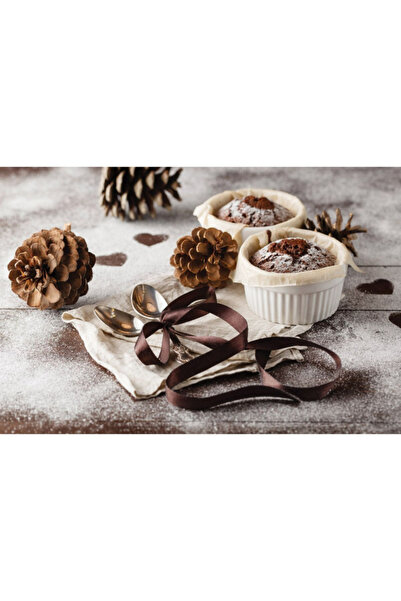 HIC Microwave and Dishwasher Safe Porcelain Kitchen Ramekin Bowl 3oz