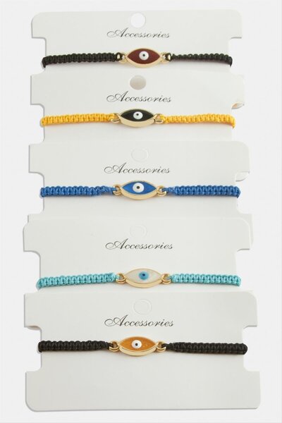 ZERO LAND سوار سيبتيم نازار المنسوج من الماكراميه - ملون