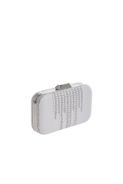 Generic Evening bag BG15942, Argento