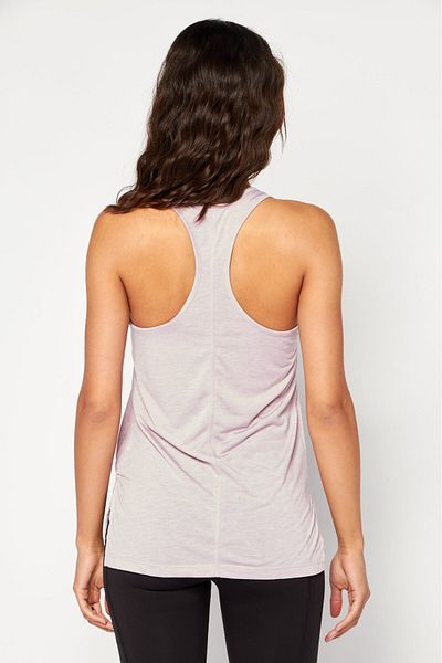 Nike Women Dri-Fit Solid Yoga Top, Mauve