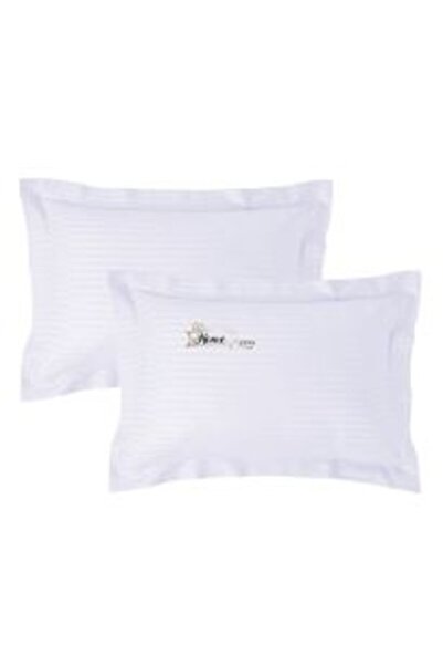 HomePuls Set bed linen with elastic sheet Damask Polycotton stripe 1 cm, for mattress 180 x 200 cm, duvet cov