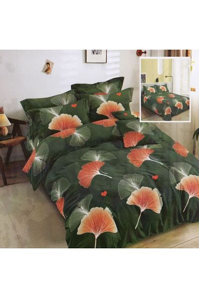 Ralex Economic Package Double Bed Linen Finet 6 Pieces + 2 Quilted Pillows 50 x 70 cm + Quilt 200 x 215 cm