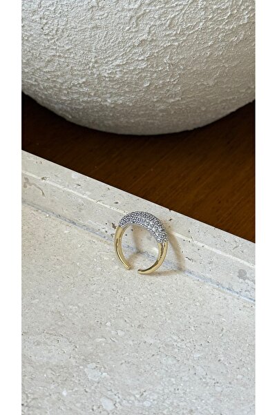 Muse Sister Taş Detaylı Serçe Yüzük