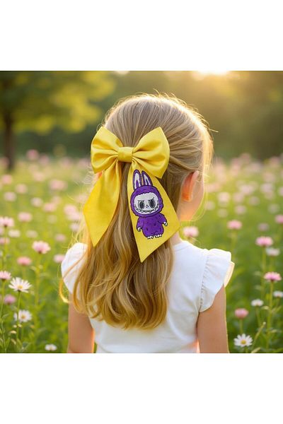 SeaBubbles Labubu Children's Buckle Standard Yellow