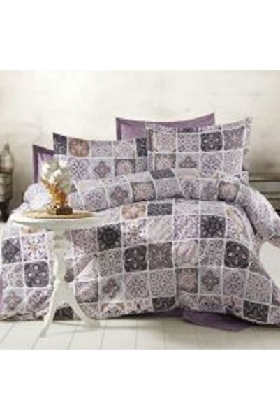 Ralex Double Bed Linen Set Cotton Ranforce 4 Pieces