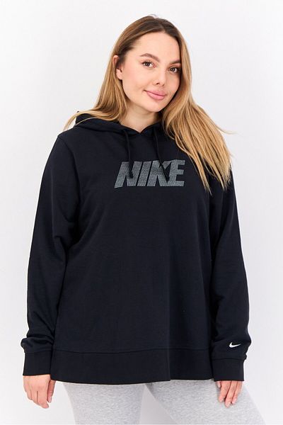 Nike Women Sportswear Fit Long Sleeve Outdoor Sweatshirt, Black
