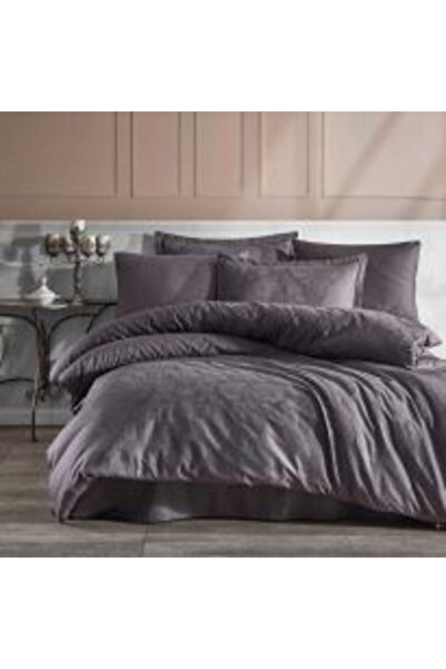 Clasy Lenjerie de pat dublu Bumbac Ranforce Boutique 4 piese, cearsaf pat 240 x 260 cm, pilota 200 x 220 c