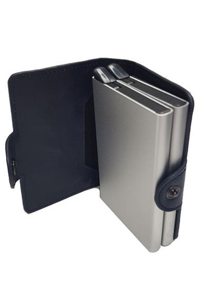 iUni Dvojitá RFID peňaženka P3, 16 kariet, námornícka modrá