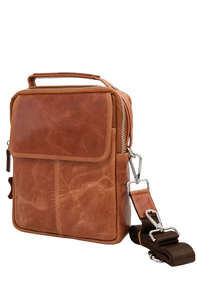 Meskanto Beta Genuine Leather Men's Hand Shoulder Bag