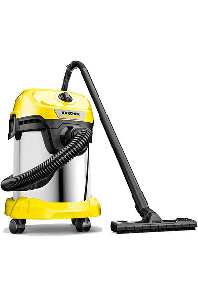 Karcher WD 3 S V-17/4/20 – Solid Liquid Vacuum Cleaner, Powerful Vacuum Cleaner