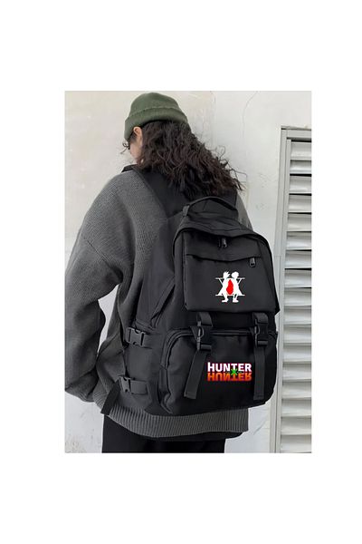Toum Anime Hunter X Hunter Printed Palaska Backpack School Bag