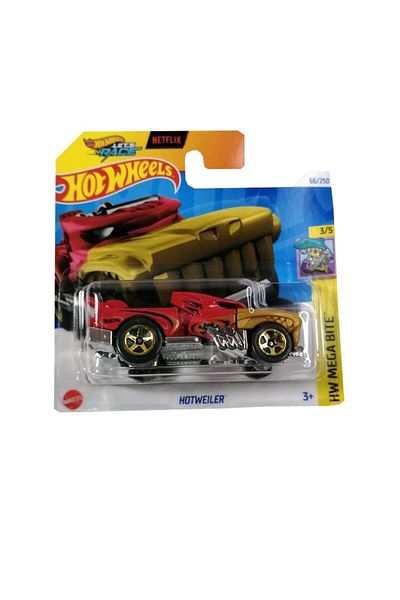 HOT WHEELS Masinuta metalica Hot Wheels, Hotweiler, Rosu, 1:64