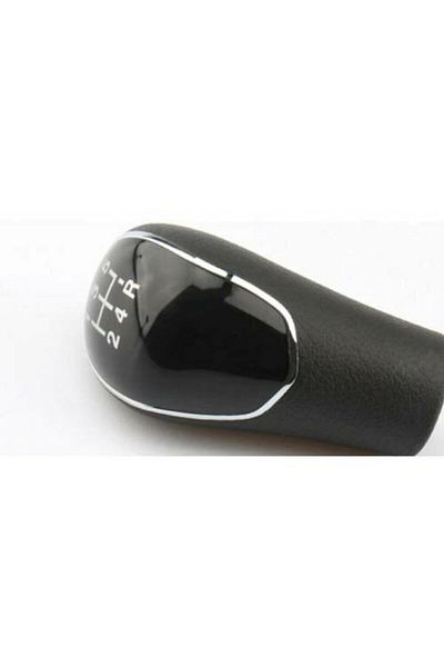 Favori Auto Parts Black Leather Gear Shift Knob For Toyota Avensis 5 Speed 1997-2009